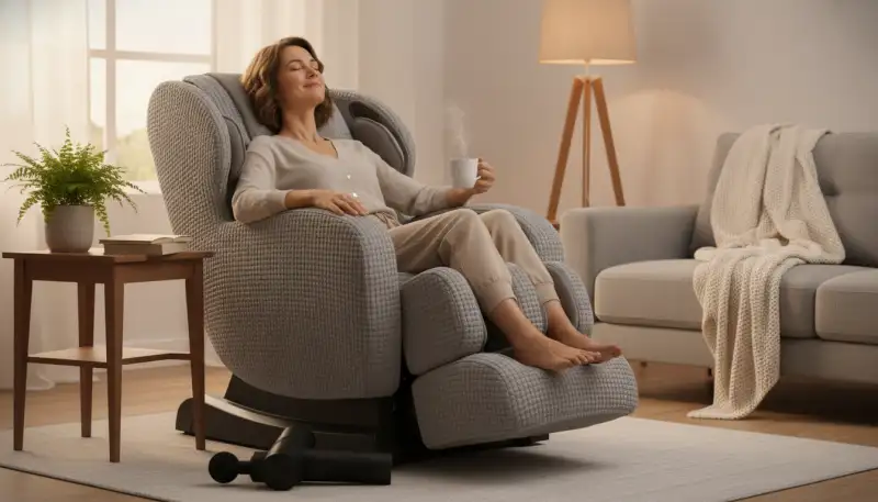 Optimale Sitzauflagen für Massagesessel